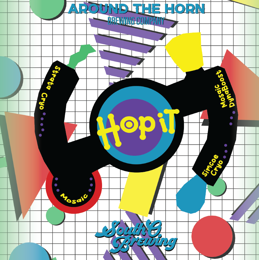 The label for Hop It 
